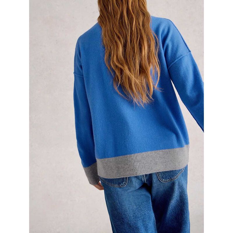 White Stuff Crew Cashmere Jumper image number 1